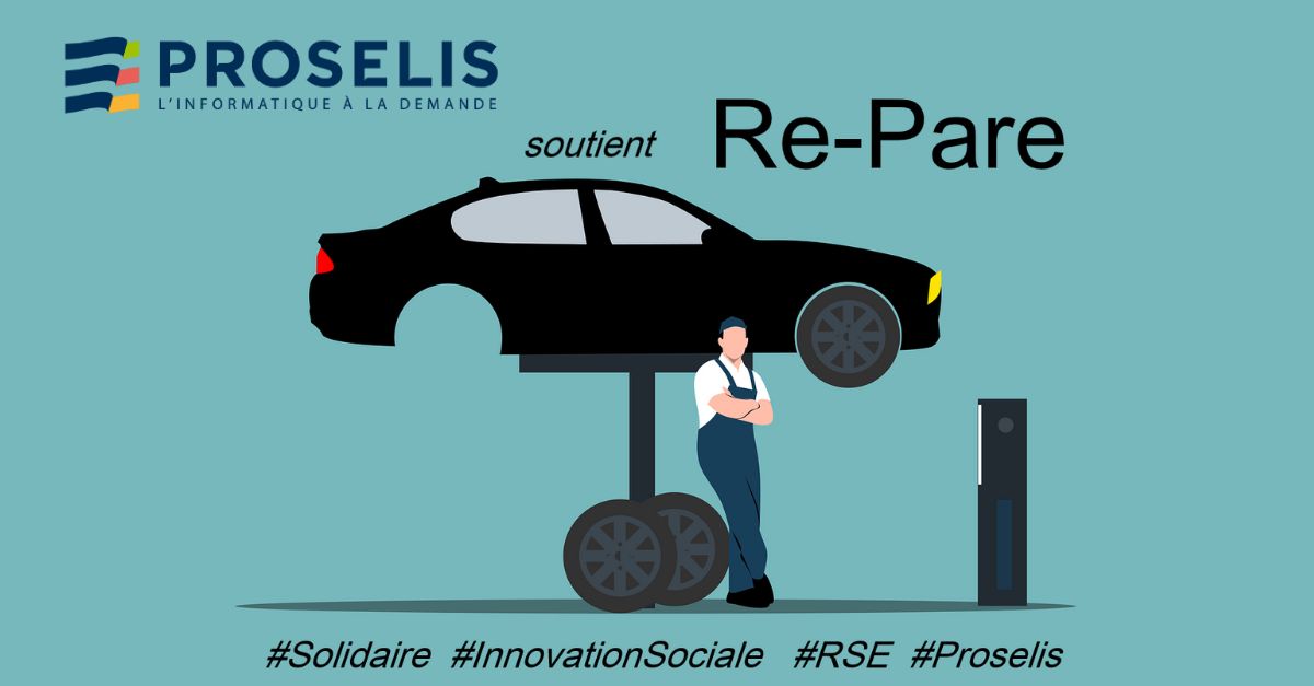 Proselis soutient le garage solidaire Re-Pare de Saint-Nazaire